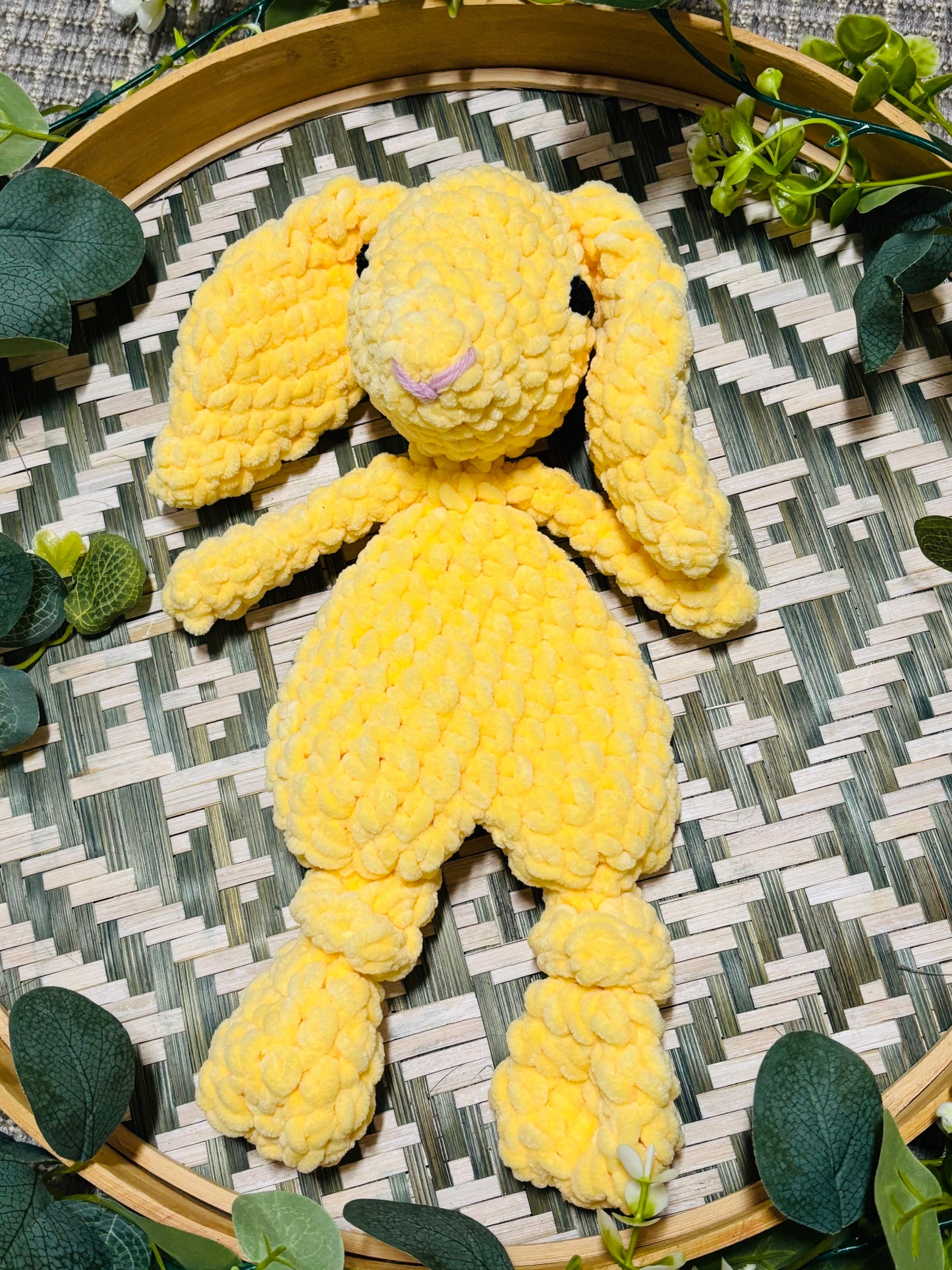 Keltainen Pupu pehmo