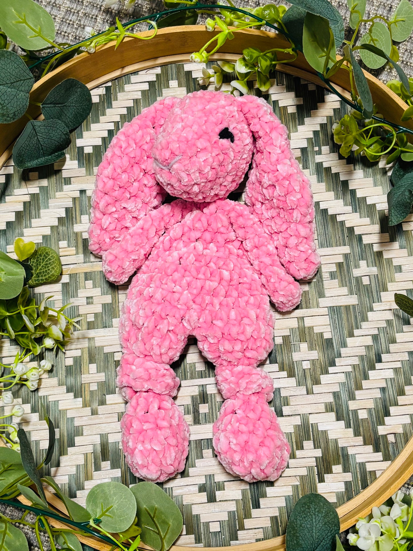 Vaaleanpunainen Pupu pehmo