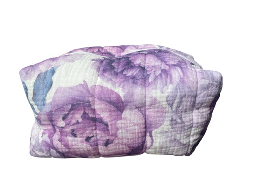 Violetti Pioni meikkipussi
